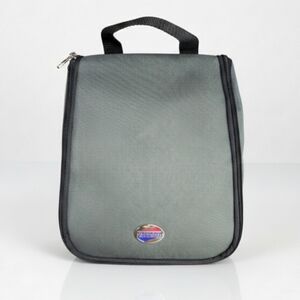 American Tourister 9x8x3" Travel Tote Toiletry Case Dopp Kit Zip Around Bag Hang